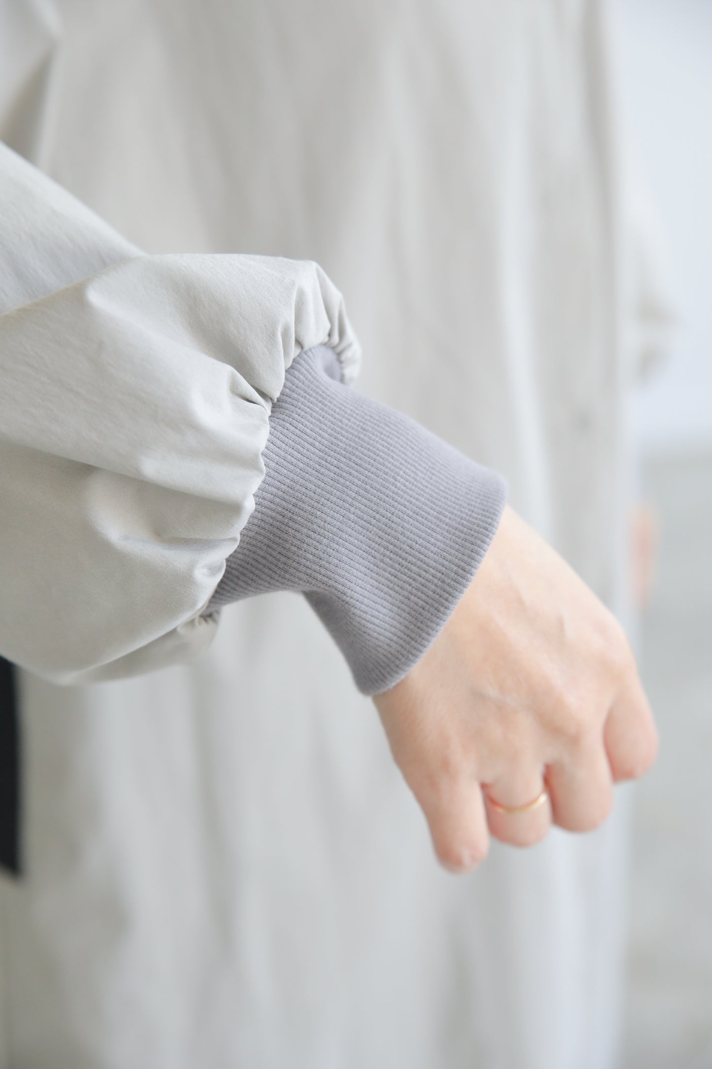バックラインロングシャツ羽織