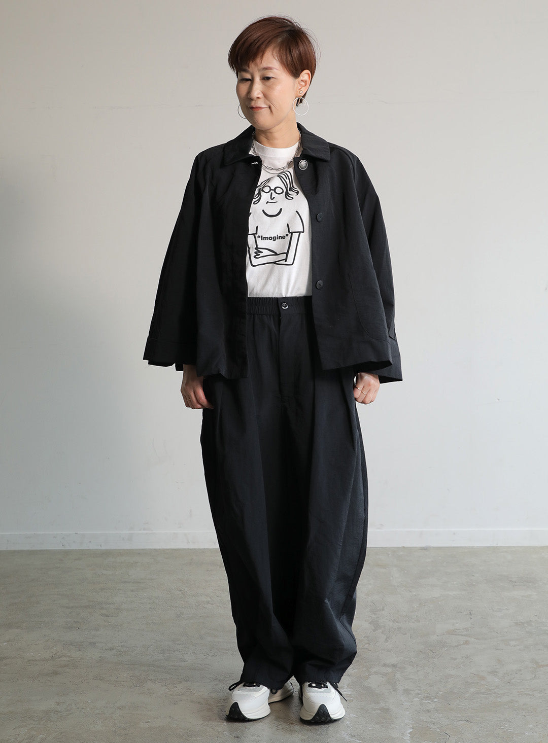 ナイロンタックカーブパンツ