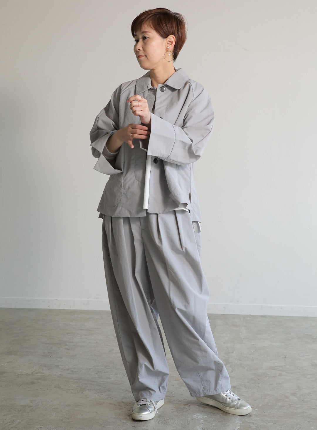 ナイロンタックカーブパンツ