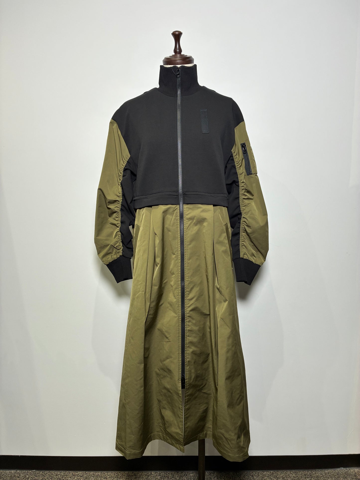 ブルゾンコートワンピース