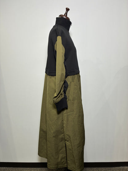 ブルゾンコートワンピース