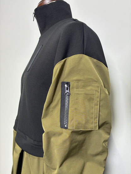 ブルゾンコートワンピース