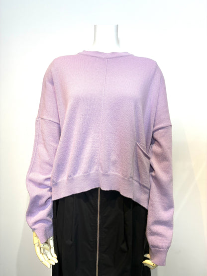 カシミヤ混ウールニット