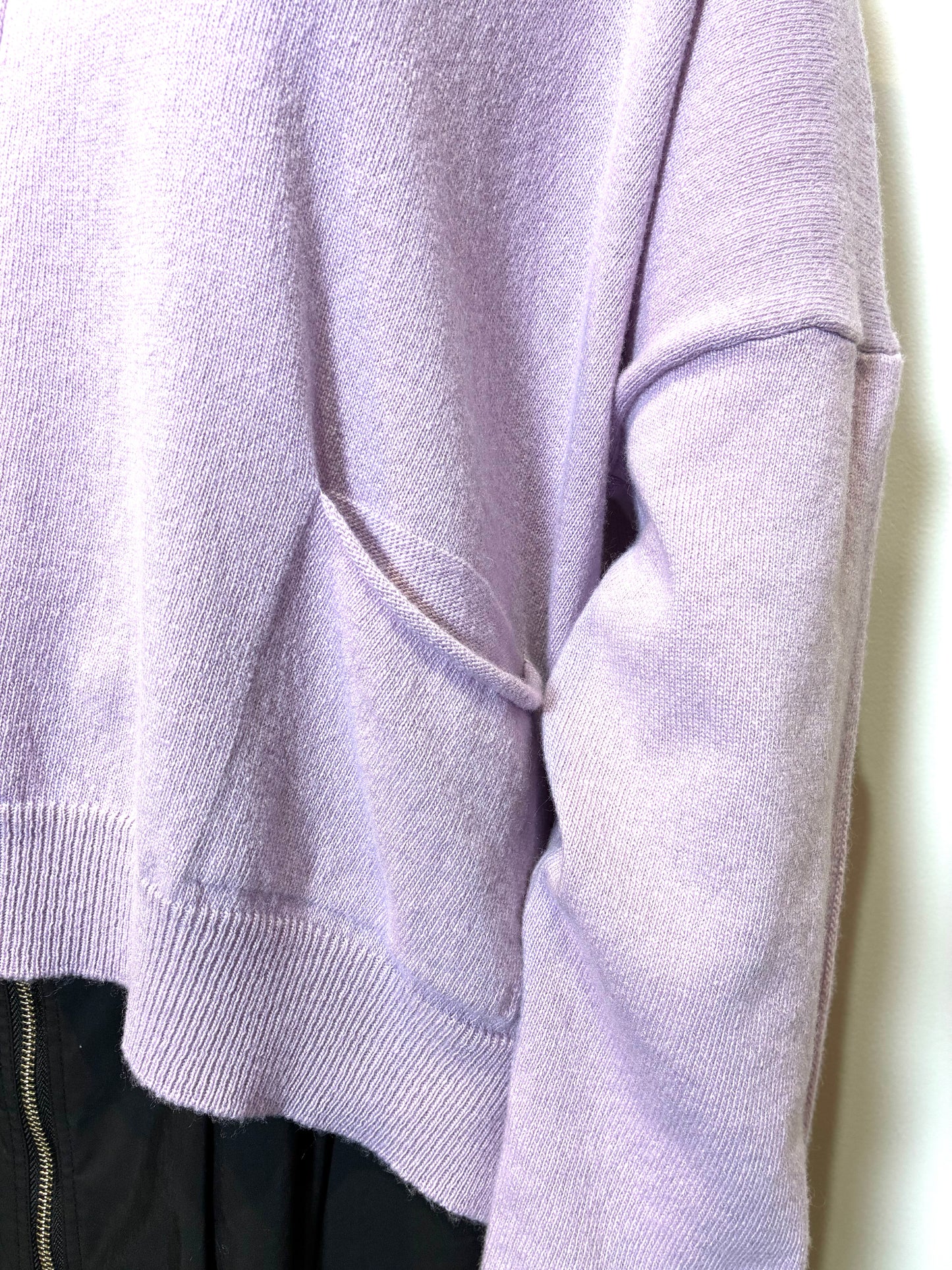 カシミヤ混ウールニット