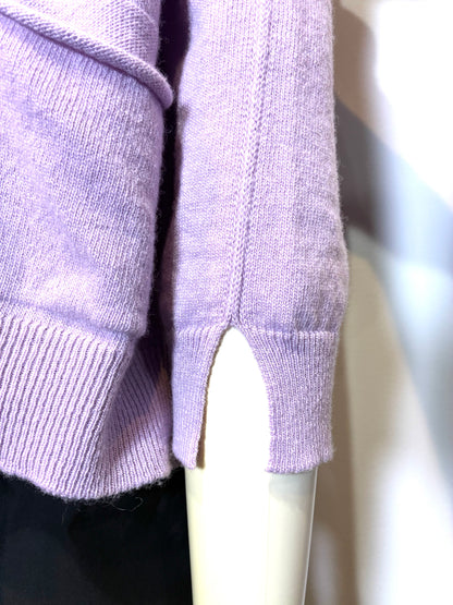 カシミヤ混ウールニット