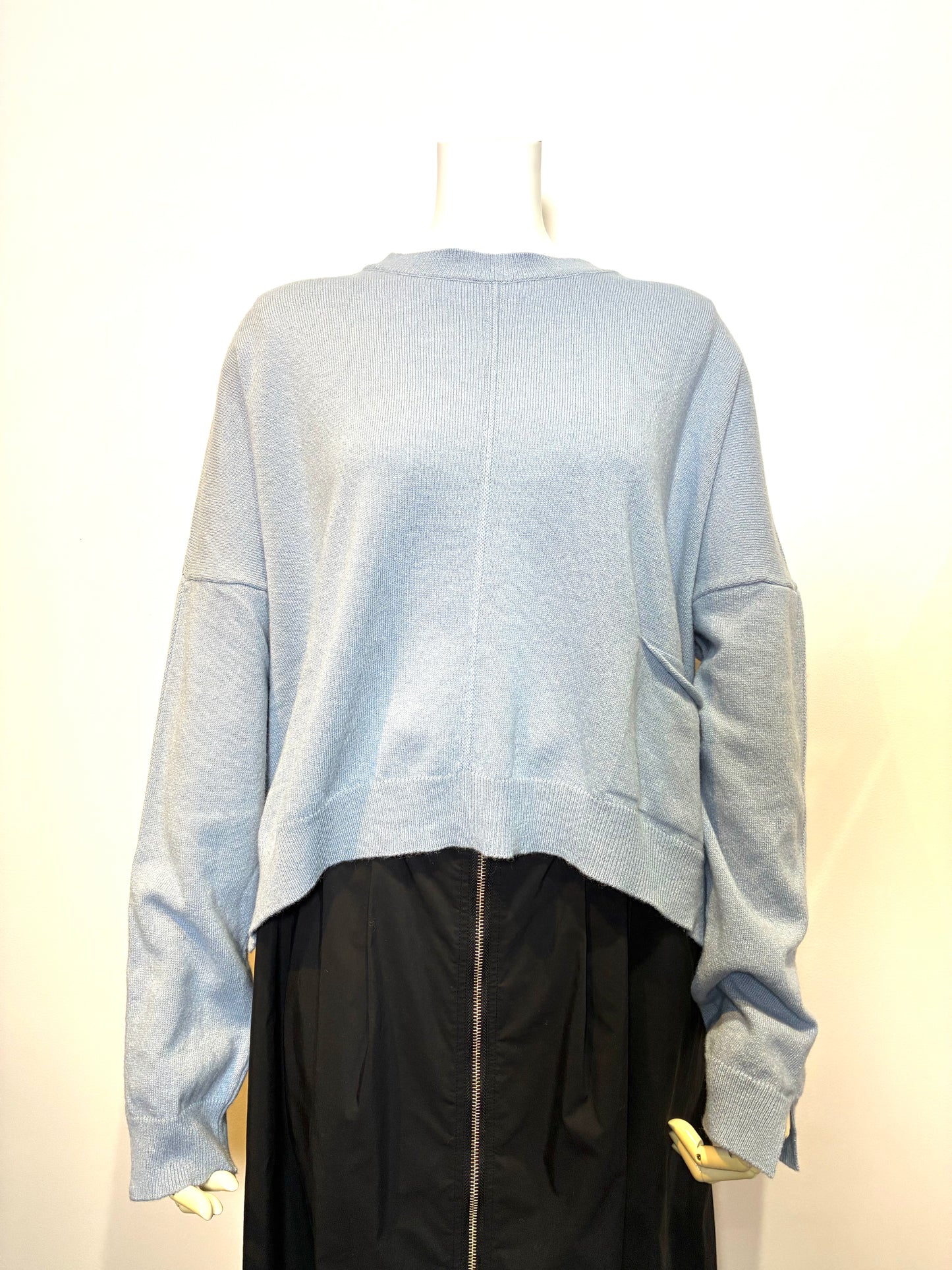 カシミヤ混ウールニット