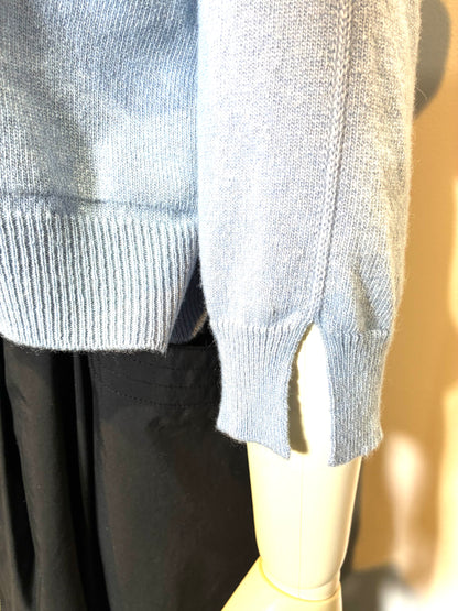 カシミヤ混ウールニット