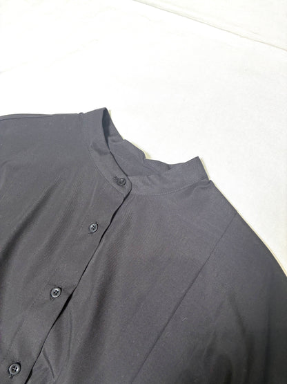 前後タックブラウス