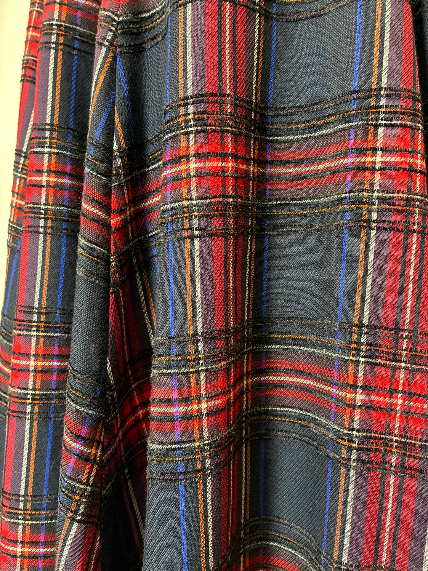 チェックスカート