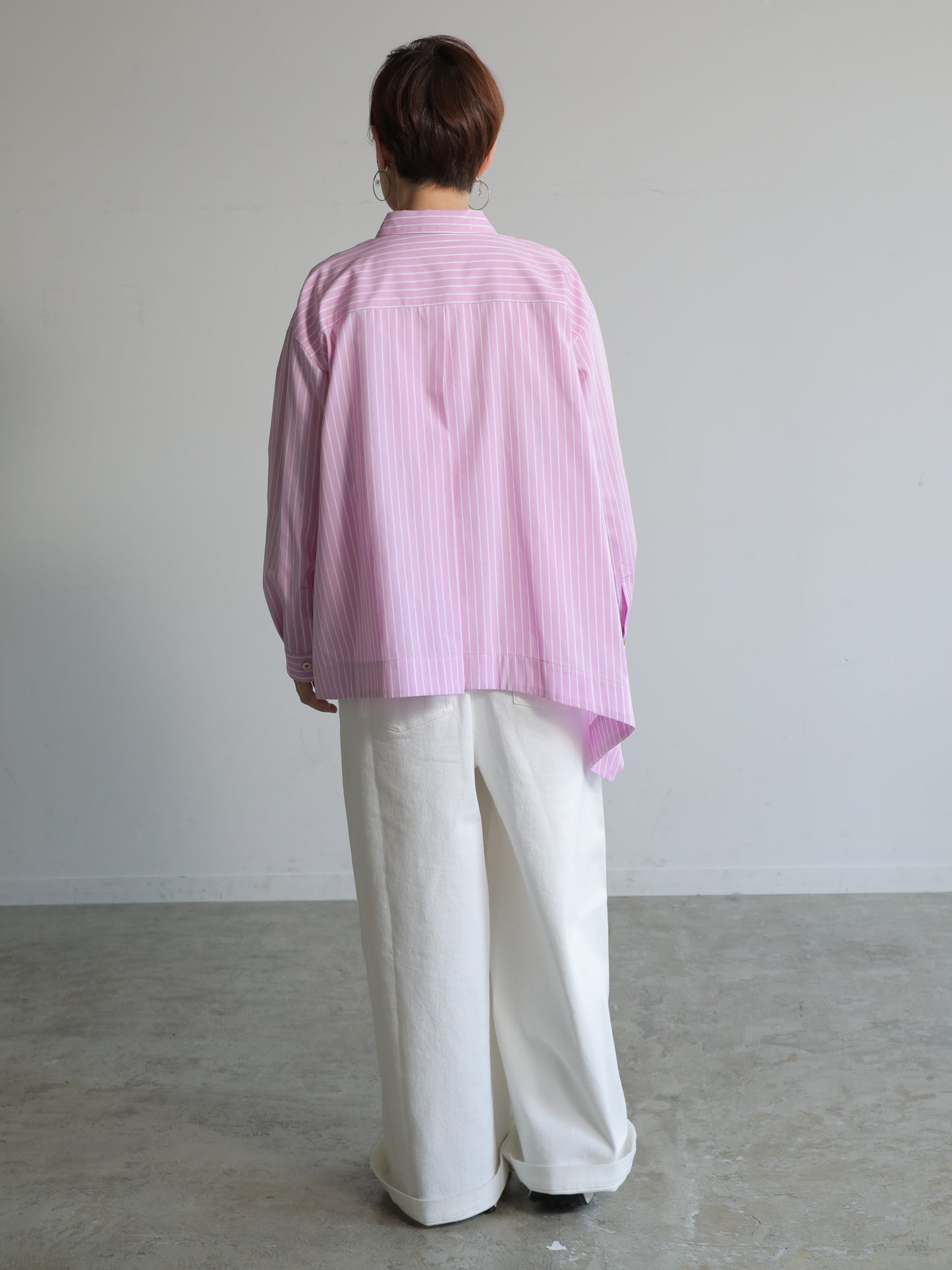 ストライプシャツ