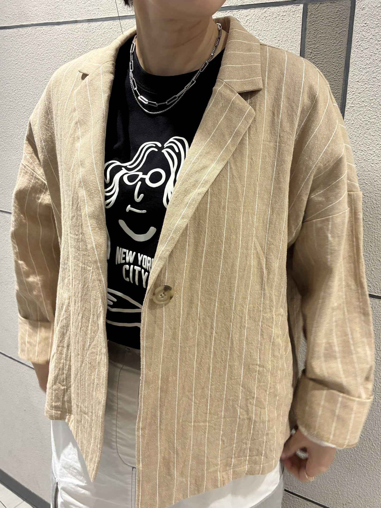 ストライプジャケット