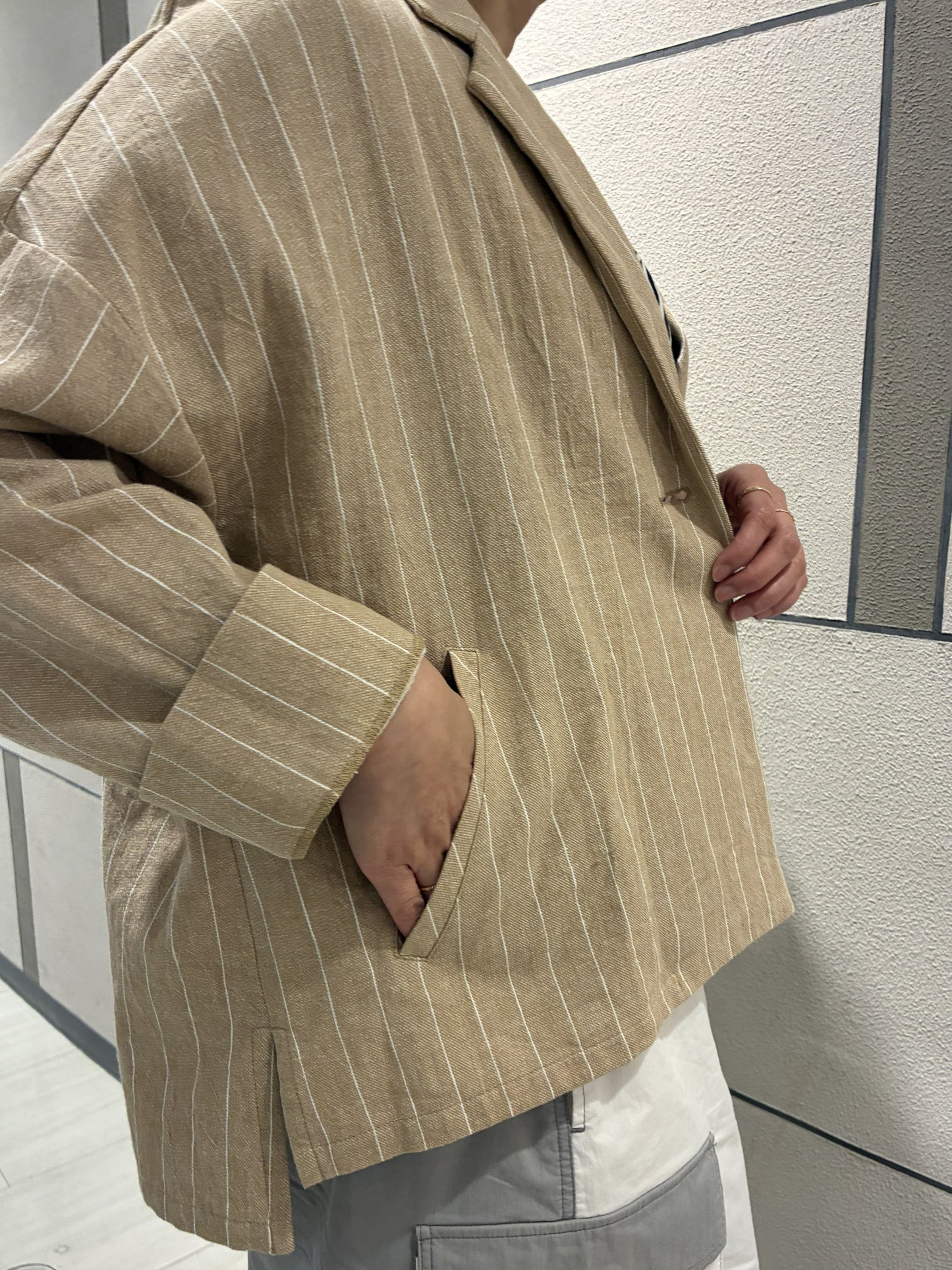 ストライプジャケット