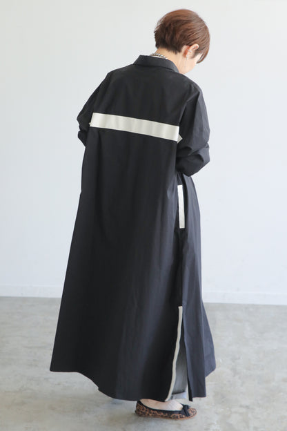 バックラインロングシャツ羽織