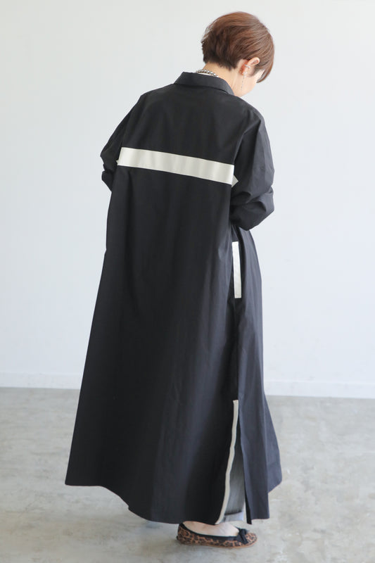 バックラインロングシャツ羽織