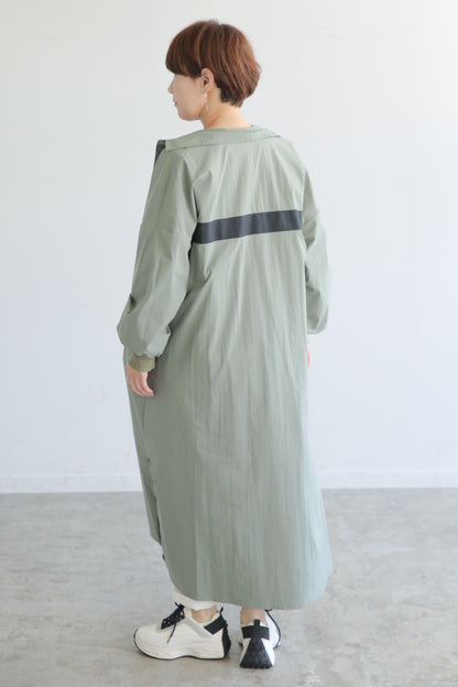 バックラインロングシャツ羽織