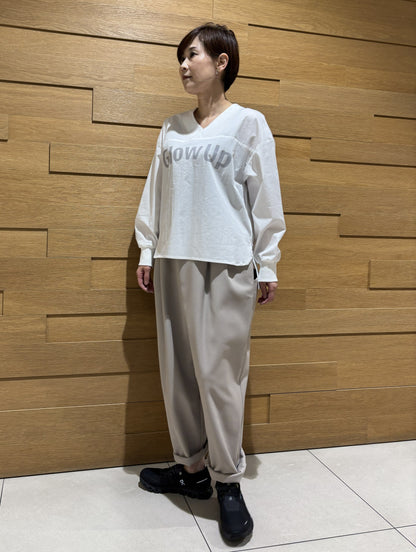 ロゴプリントシャツ