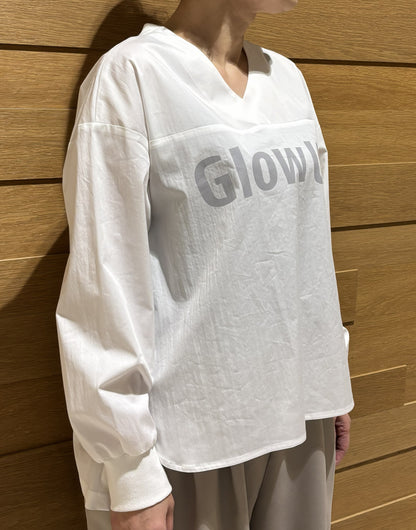 ロゴプリントシャツ